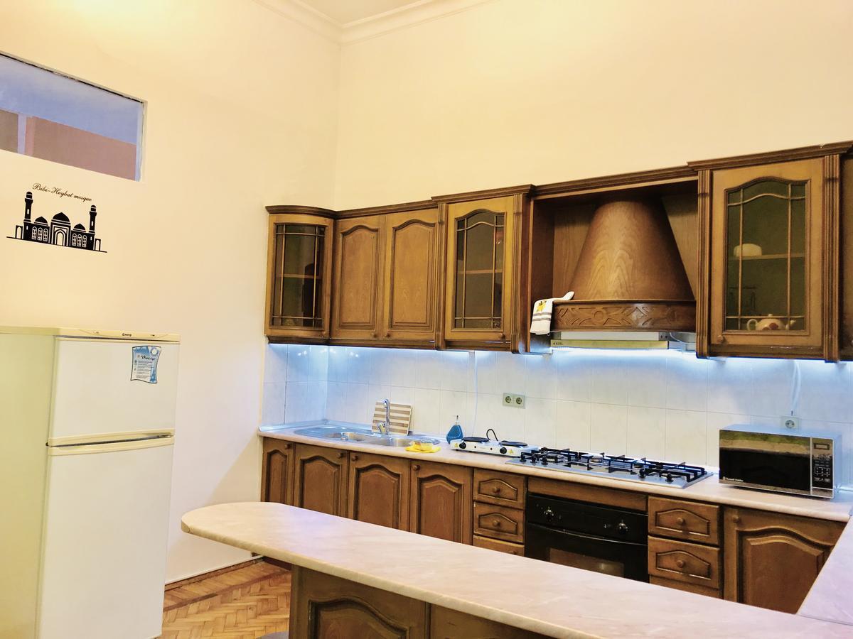 Check-In Apartment Near Fountain Square Vidadi Str บากู ภายนอก รูปภาพ