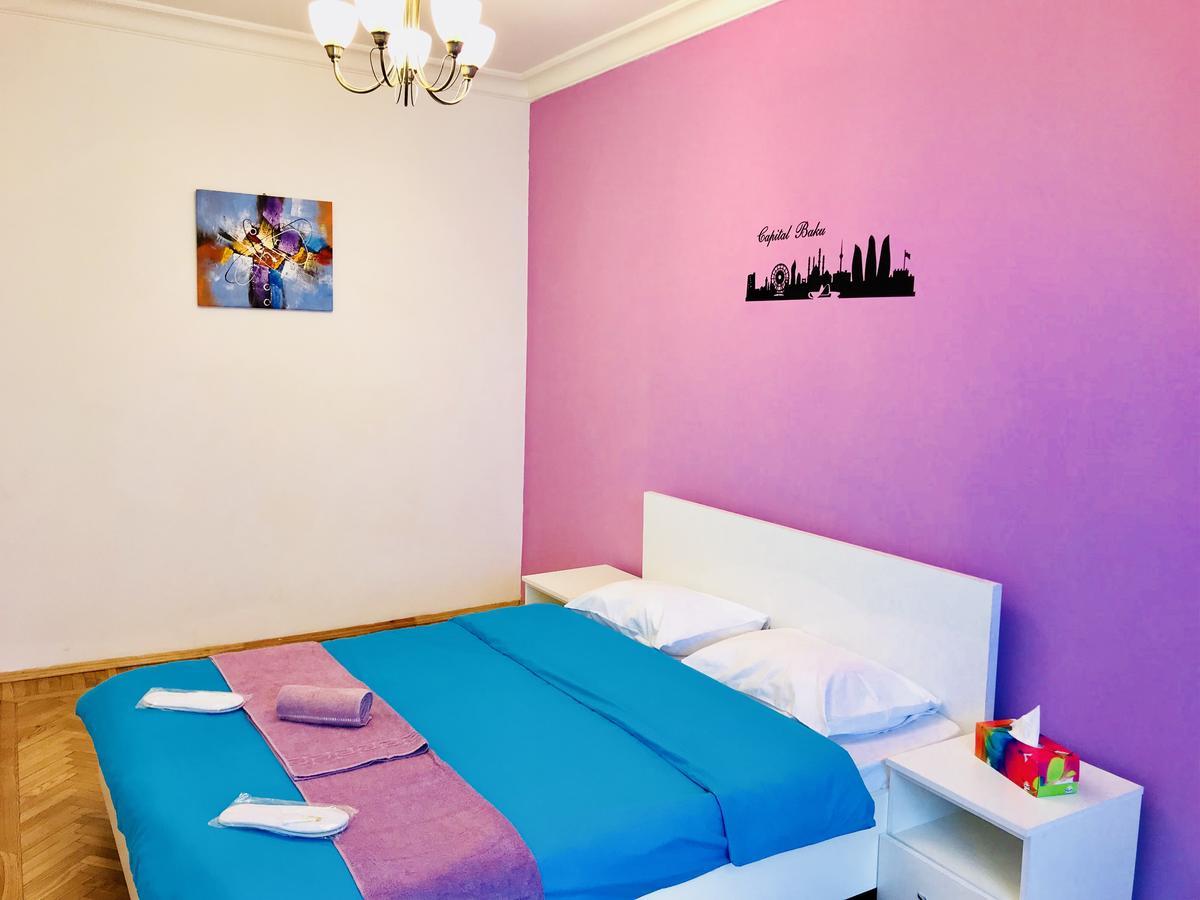 Check-In Apartment Near Fountain Square Vidadi Str บากู ภายนอก รูปภาพ