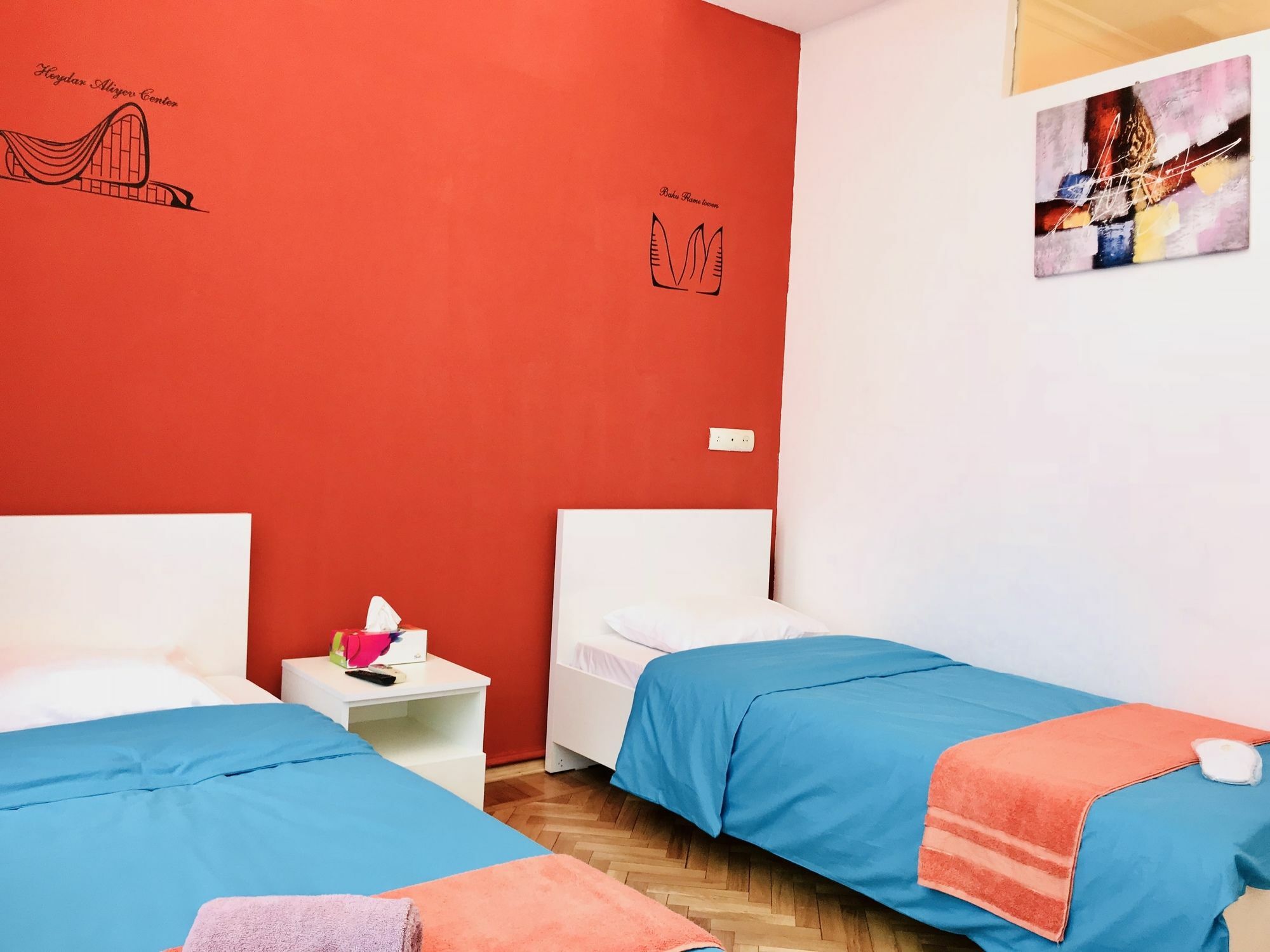 Check-In Apartment Near Fountain Square Vidadi Str บากู ภายนอก รูปภาพ